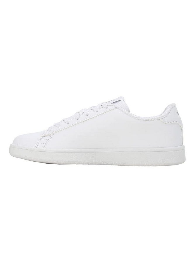 Puma Womens Smashic Wmn White-Peony-Matte Silver Sneaker - 4UK (39511102) - Image 2