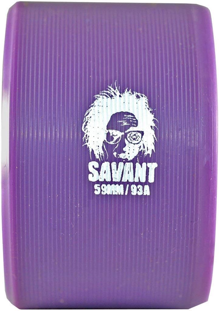 ATOM Savant Skate Wheels Purple 93A Set of 4 - Image 4