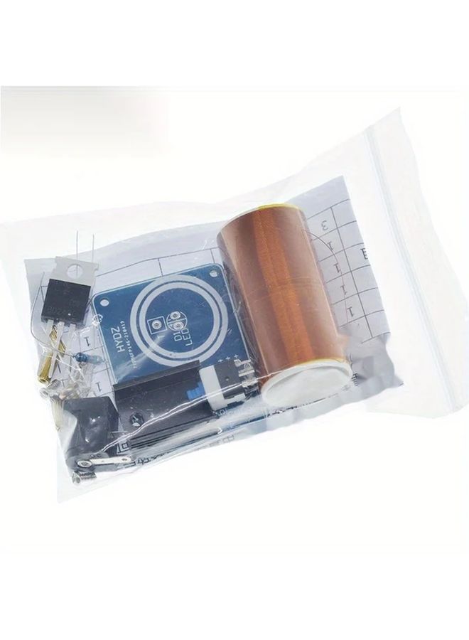 DIY Mini Tesla Coil Module Kit 1 Set Of Spare Parts Electronic Science Project - Image 4