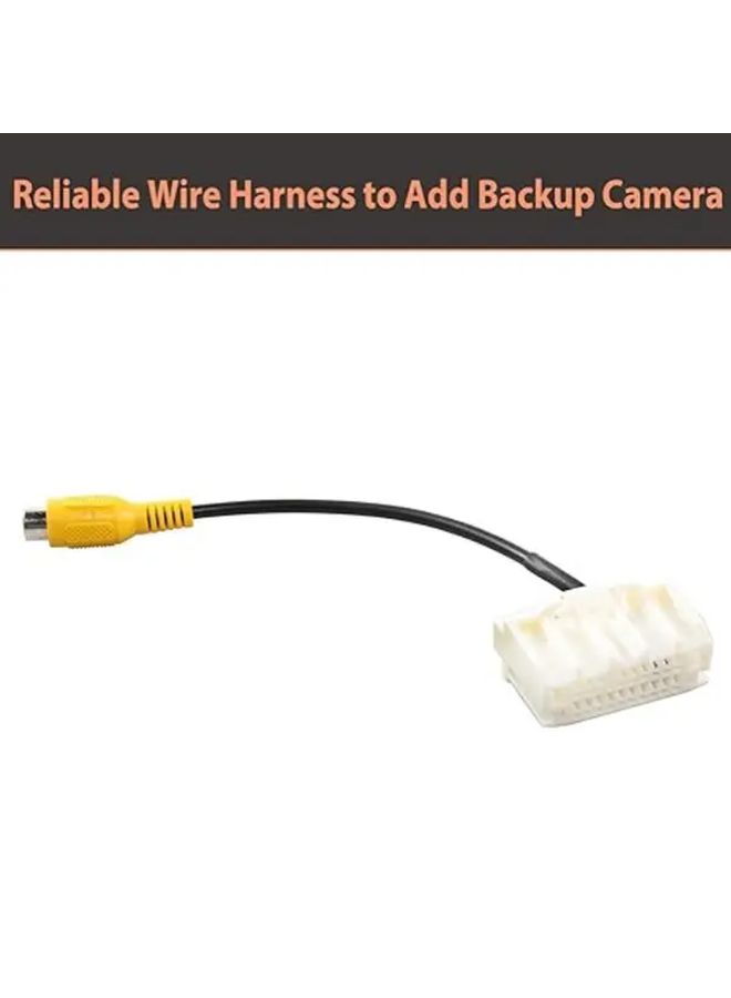 1 قطعة كاميرا احتياطية هارنس RCA إلى محول شاشة ستيريو OEM كابل إدخال كاميرا الرؤية الخلفية - Image 3