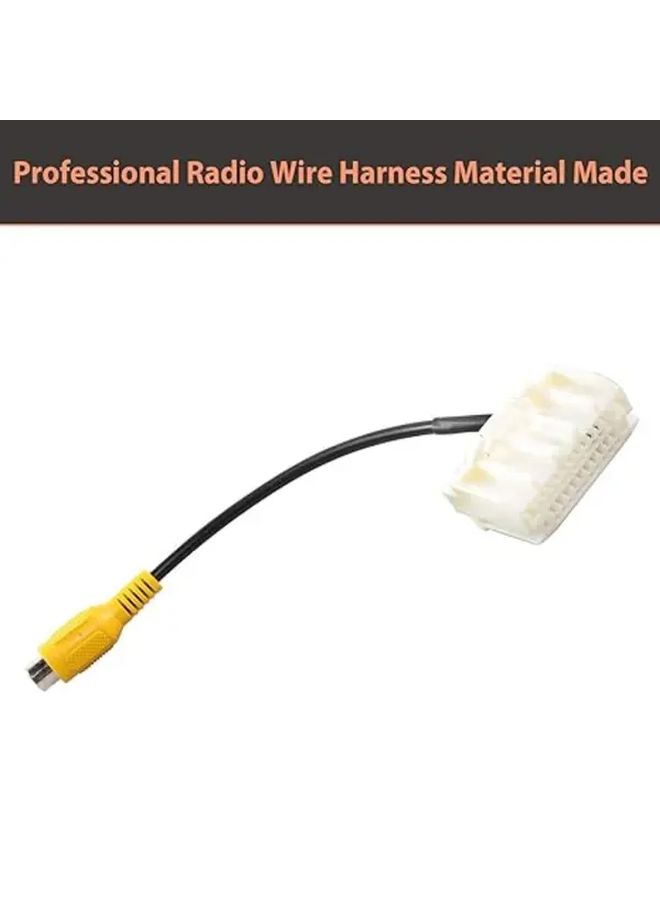 1 قطعة كاميرا احتياطية هارنس RCA إلى محول شاشة ستيريو OEM كابل إدخال كاميرا الرؤية الخلفية - Image 5