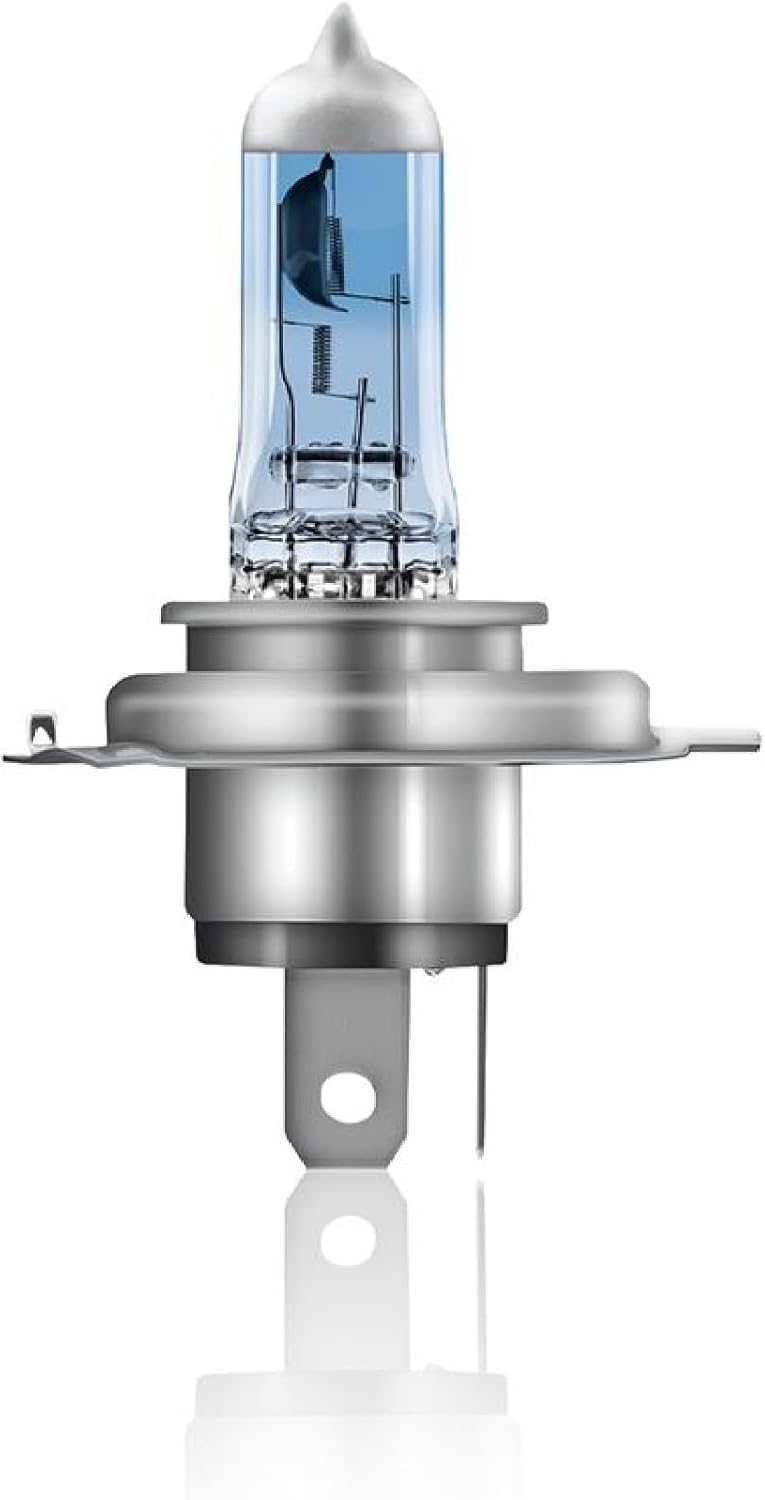 أوسرام OSRAM Cool Blue® Intense H4، سطوع أكثر بنسبة 100%، حتى 5,000 K، مصباح أمامي هالوجين، مظهر LED، صندوق معلق (مصباحان) - Image 3