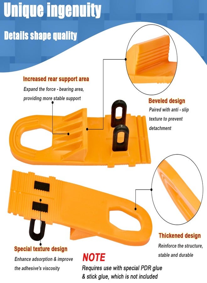 Holwim Dent Remover Tool for Car, Car Dent Puller & Dent Removal Tool Lifter Expander with 3rd Gen Thickened Paintless Glue Puller Tabs (2PCS), Auto Body Repair Kit for Cars & Sheet Metal Repair - Image 3