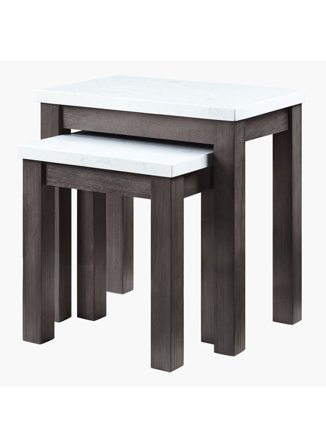 Home Box - طاولات تعشيق من الرخام أرلينغتون بقطعتين - Image 1