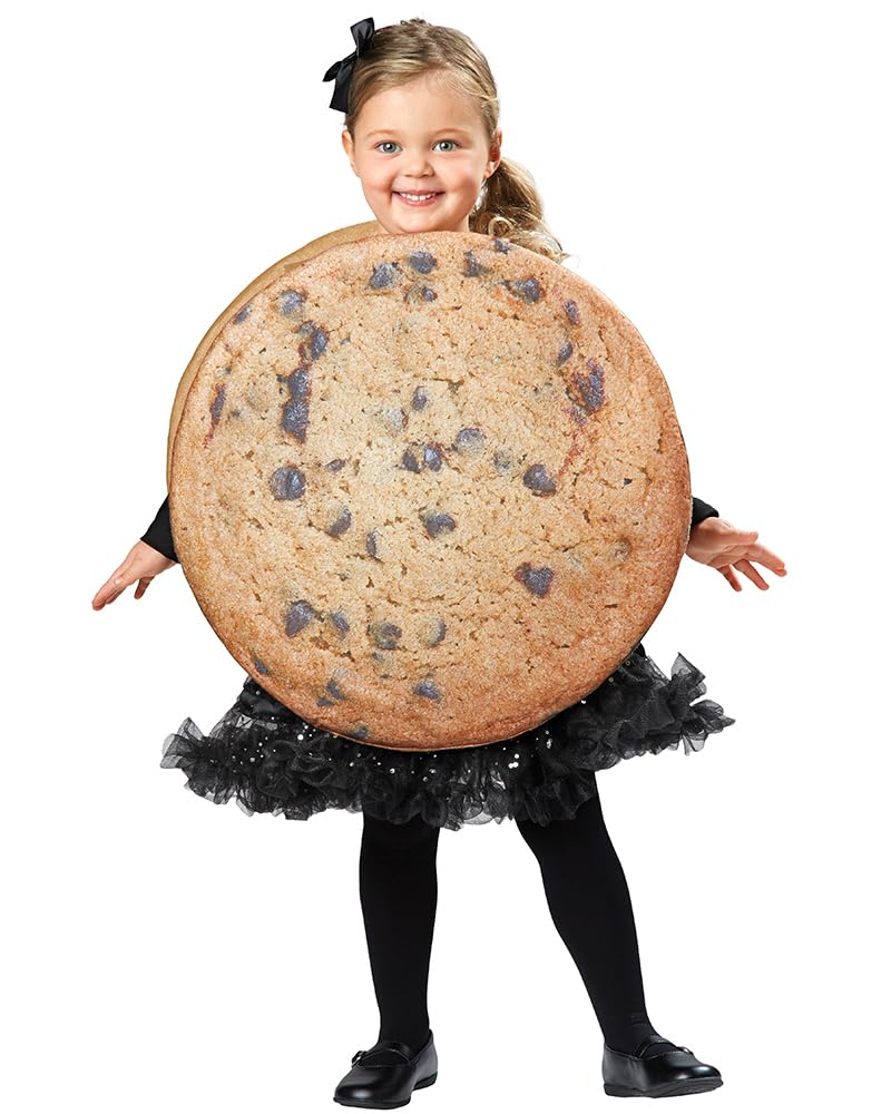 Seasons Chocolate Chip Cookie Costume, Funny Food Halloween Costume for Toddler - Image 2