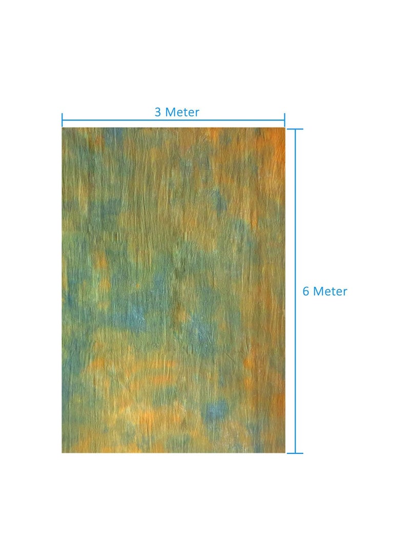 Coopic COOPIC CM08 Photography Backdrop (3MX6M) Art Fabric Smoky Brown Photography Background For Photo Studio Props.  - Image 3