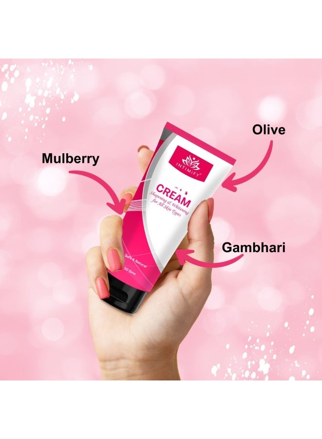 INTIMIFY كريم إنتيفاي الأيورفيدي للنساء والرجال 50 جم - Image 2