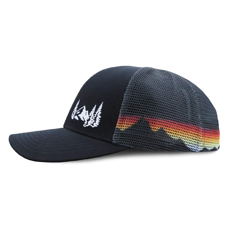 Grace Folly Trucker Hat for Men or Women- Many Cool Designs (Mountain- Mesh Print) - Image 1