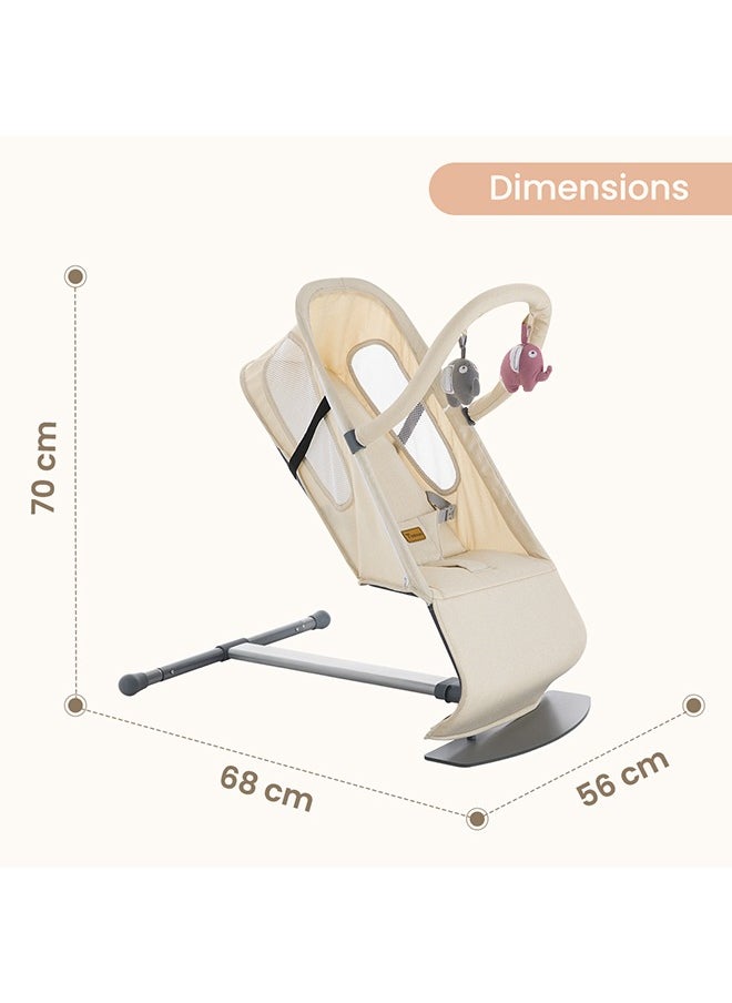 TEKNUM Baby Bouncer with Grab Toys - Ivory - pzsku/Z3765E19BA8F9253C8CC5Z/45/_/1722515087/bea3a108-a0c2-4b9f-9222-89c0daf61090