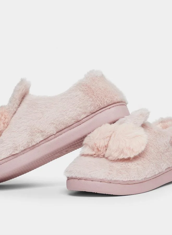 تايك تو شبشب غرفة نوم سادة مزين بفأر