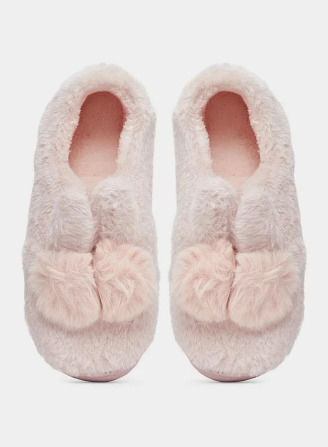 تايك تو شبشب غرفة نوم سادة مزين بفأر