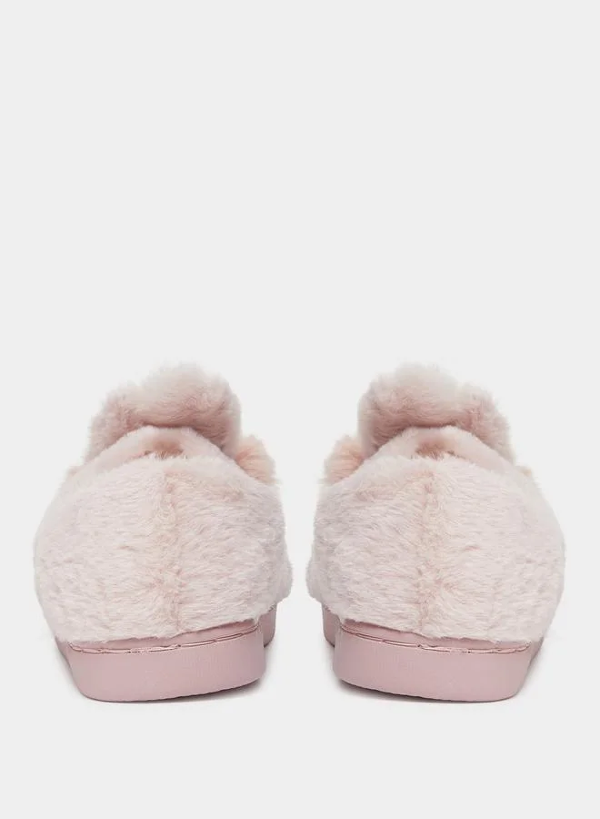 تايك تو شبشب غرفة نوم سادة مزين بفأر