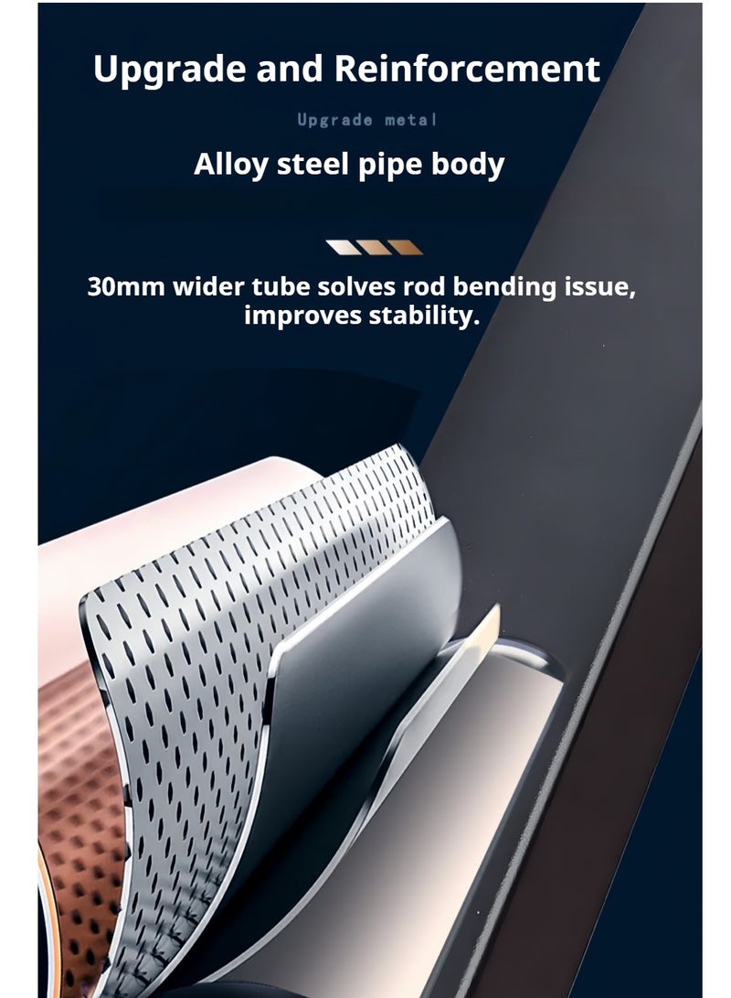 FlashHawk Microphone Boom Arm - Adjustable 360° Rotatable Mic Arm With Height Raising Rod - Table Stand Foldable Scissor Stable Mount Arms for Radio Studio, Podcast, Gaming - Image 5