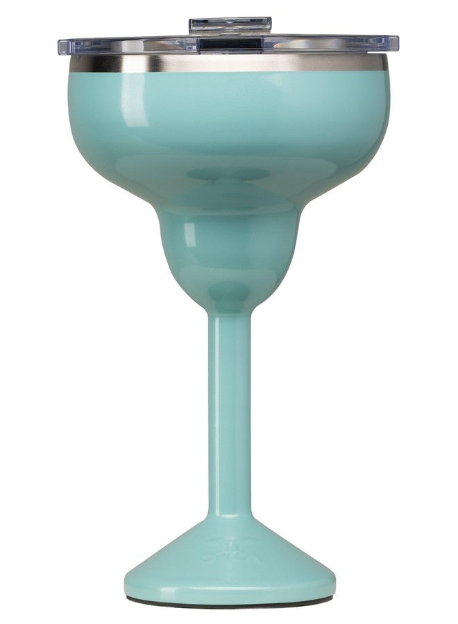 ORCA Rita | Temperature Insulated, Stainless Steel Margarita Glass, Lidded Tumbler for Cocktails, Wine & Cold Drinks - Turquoise - Image 1