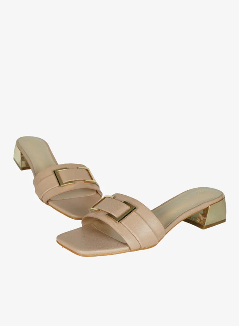 ZAYNA 221-57 Zayna Ladies  Fashion Mid Heel Slip on 18F4088-8