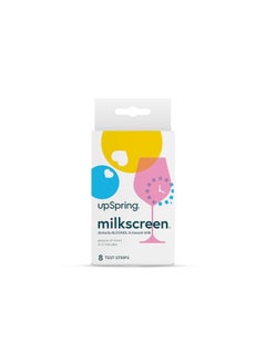 Milkscreen Test Strips To Detect Alcohol In Milk With Accurate Results In 2 Minutes, 8 Test Strips