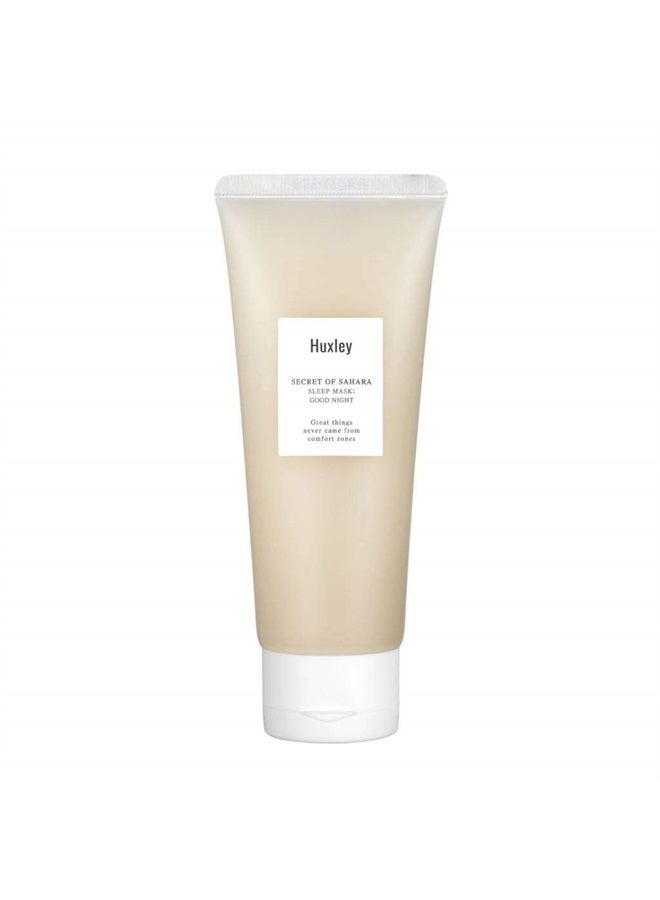 Huxley Secret of Sahara Sleep Mask Good Night 4.23 oz | Korean Hydrating Night Mask | With Hyaluronic Acid and Centella Asiatica to Deeply Hydrate and Calm Skin Overnight - Image 1