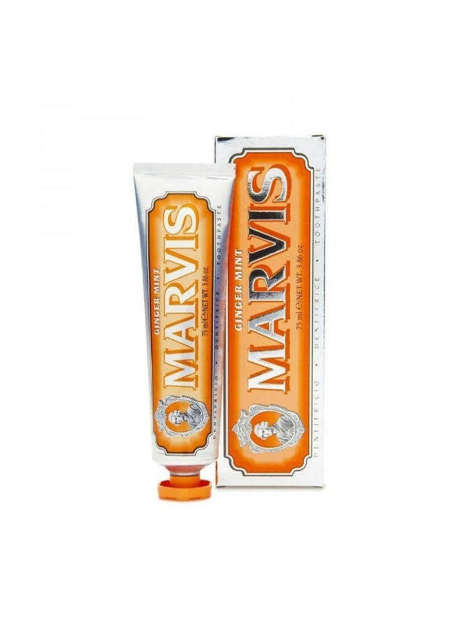 Marvis Ginger and Mint Toothpaste 85 ml - Image 3