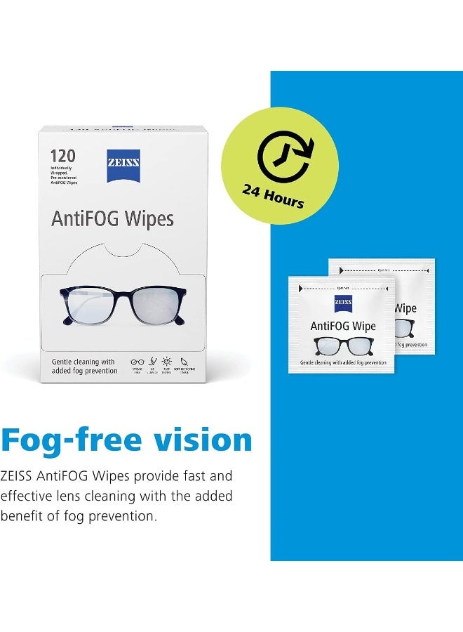 ZEISS AntiFOG Wipes, 120 Count - Image 4