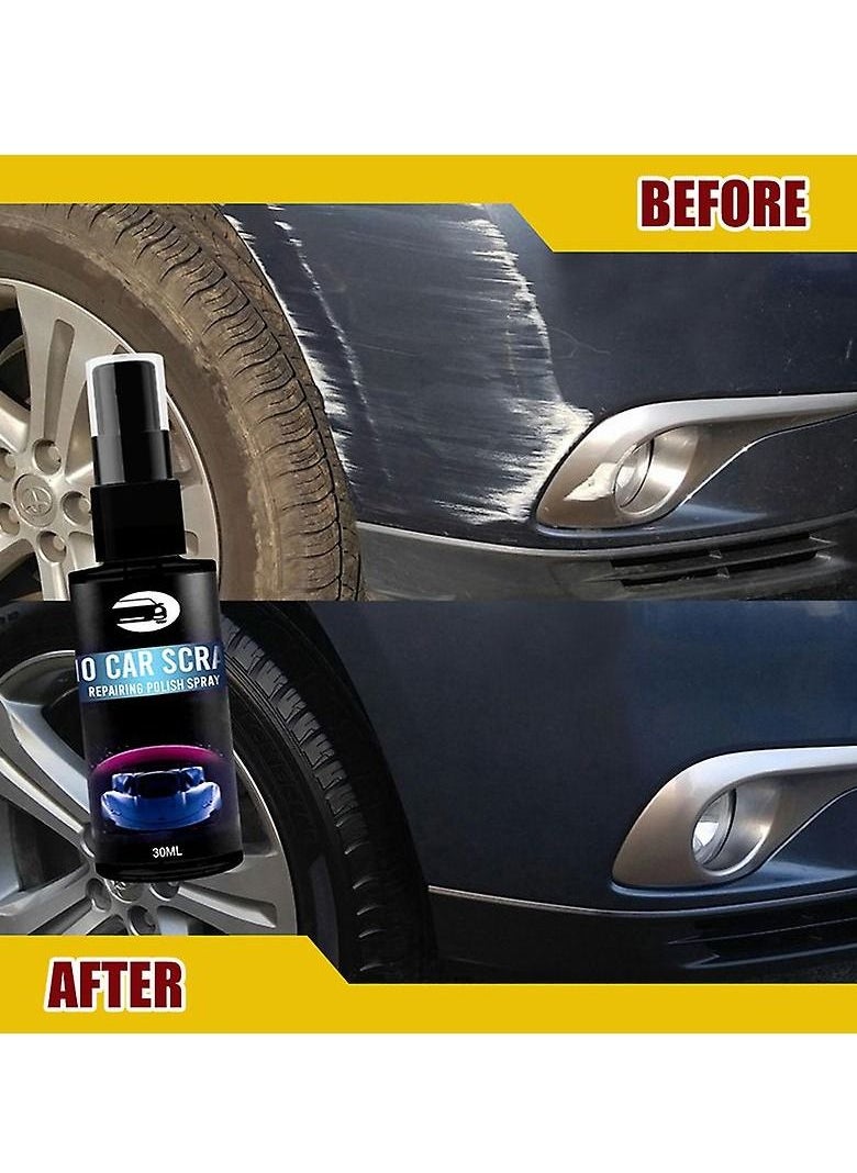 EELHOE - Nano Car Scratch Repair Spray Car Scratch Repair Spray Suitable Car Paint 3 in 1 Ceramic Car Coating Spray Car Coating Agent Nano Hand Spray Car Scratches Polish 30ml - Image 1