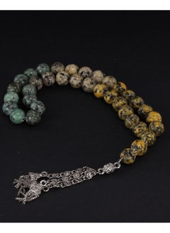 Mawlana brayer beads african jasper rosary 33 beads | Mawlana rosaries Store  - Image 2