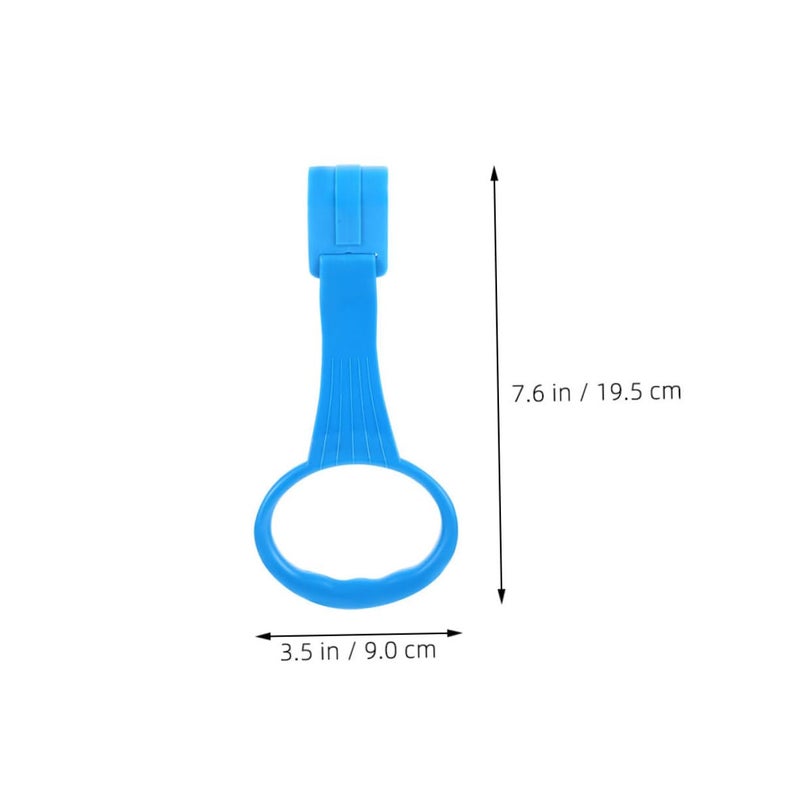 2PCS Elastic Pull Up Rings Crib Toy Hanging Handles Playpen Accessories Bed Rings - Image 3