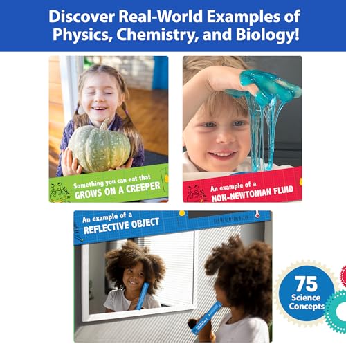 Chalk and Chuckles Smart Sticks STEM Scavenger Hunt Game for Kids Age 8-12, Fun Learning & Educational Science Toy, Gifts for Boys & Girls 9, 10, 11, 12, 13 Years Old, Outdoor Indoor Activity - Image 2