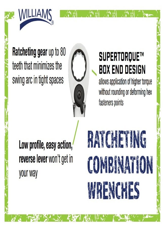 Williams JHW1224MRC 24mm Reversible Ratcheting Combination Wrench Metric 12 Point - Image 4