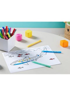 Maped Maped Color'Peps Felt Medium Tip Pen Set - Pack of 24, Multicolor  - Image 2