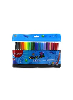 Maped Maped Color'Peps Felt Medium Tip Pen Set - Pack of 24, Multicolor  - Image 4