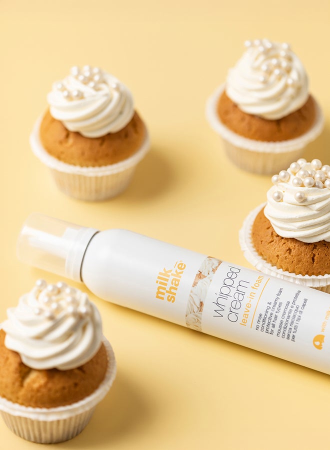 Milk Shake Leave-In Conditioning Whipped Cream for Dry & Color Treated Hair – Lightweight Moisturizer with Milk Proteins & Integrity 41 Complex for Softness, Shine & Manageability, 200ml - Image 5