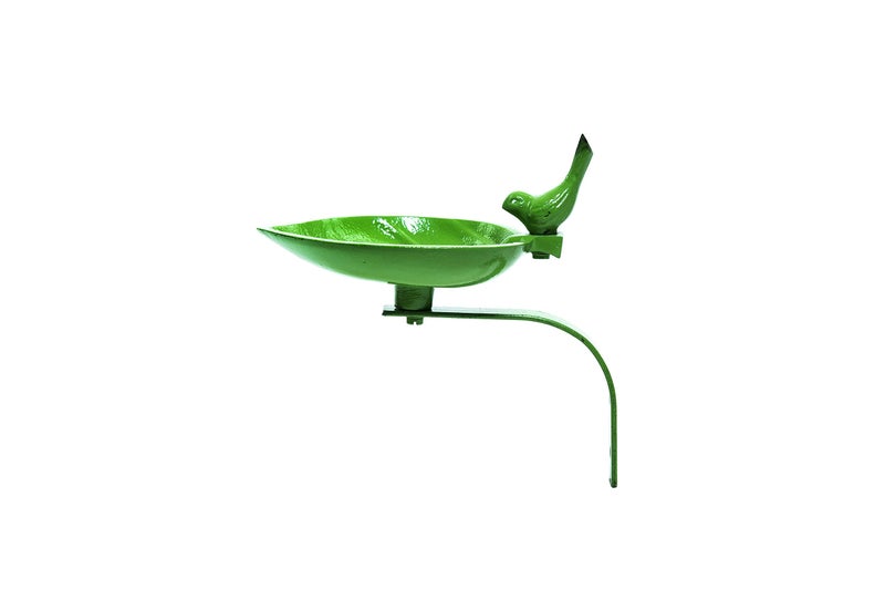 Vimal Heavy Duty Wall Mounted Bird Feeders | Great for Attaracting Birds-Leaf Shaped | (Green) 17 X 16 X 12 cm - Image 5