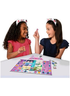 Spin Master Games Gabby’S Dollhouse, Meowmazing Board Game Based On The Dreamworks Netflix Show With 4 Kitty Headbands, For Families & Kids Ages 4 And Up  - Image 5