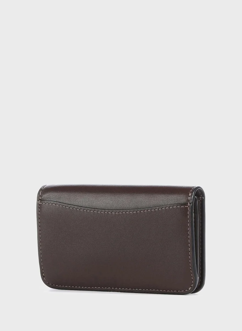 COACH Essential Slim Card Case in Refined Calf Leather