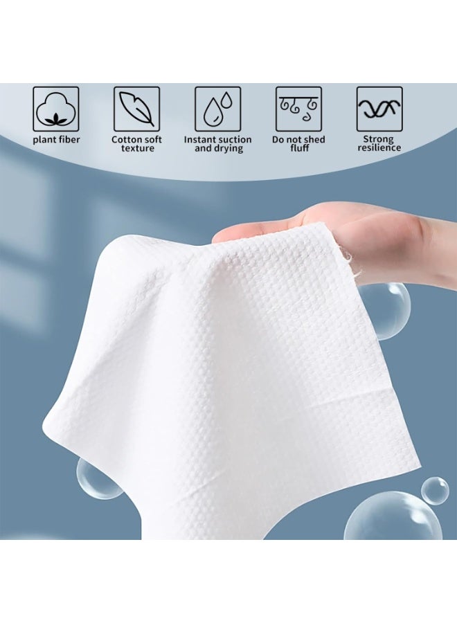 14Pcs Disposable Compressed Towels, Pure Cotton Thickened Face Towel, Soft Convenient Durable Absorbent Towel, Portable Washcloth for Camping Travel Hotel Outdoor - Image 5