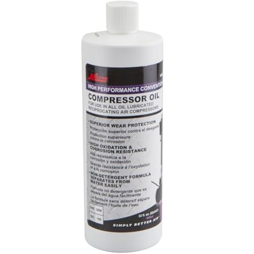 Milton 1002-32 High Performance Conventional Air Compressor Oil ISO-100-32 oz - Image 5