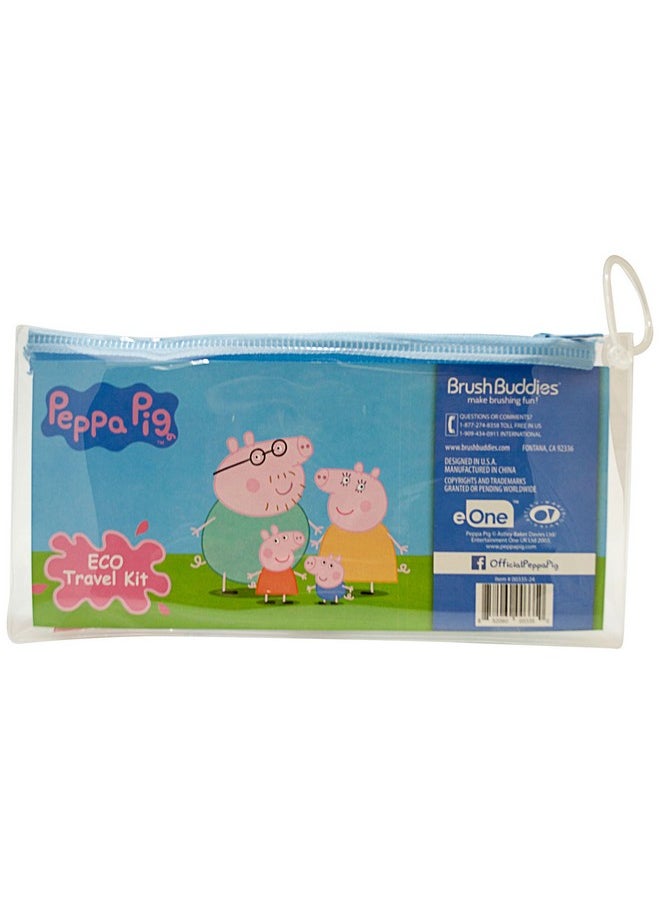 Brush Buddies - Peppa Pig Eco Travel Kit, 1 Count - Image 1