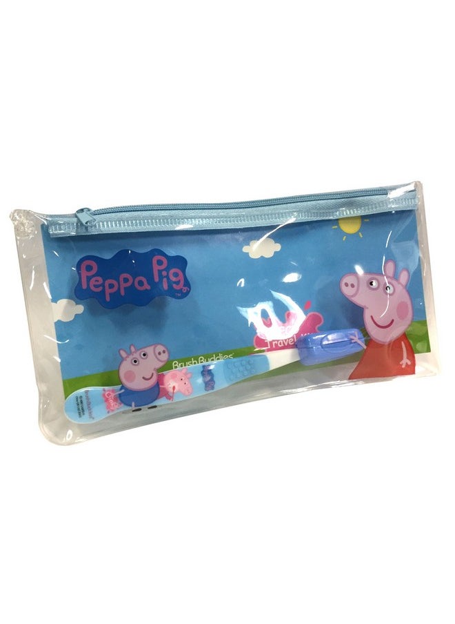Brush Buddies - Peppa Pig Eco Travel Kit, 1 Count - Image 1