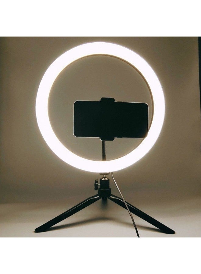 Net Red Beauty Live Light Photo Atmosphere Light Anchor Mobile Phone Light Live Light Anchor Special Skin Rejuvenation-Specification:13inch Lights (33cm)-abs Tripod;;  - Image 3
