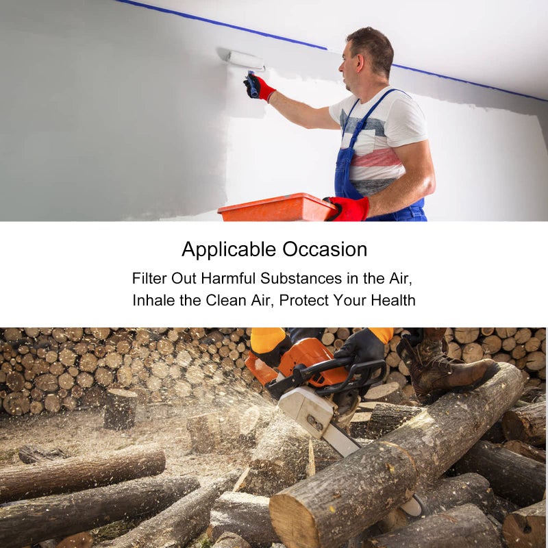 ELERA 100 Pieces Nose Plugs Disposable, Nose Filters for Sunless Airbrush Spray Tanning, Nose Plug for Allergies and Dust, Spray Tan Nose Filter Sponge (Black) - Image 4