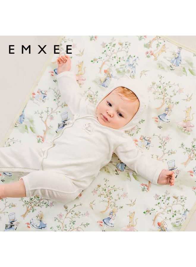 Emxee Washable Baby Diaper Pad, Newborn Child Large Size Waterproof Leak-proof Bed Mat, Menstrual Pad, 70×90cm - Image 1