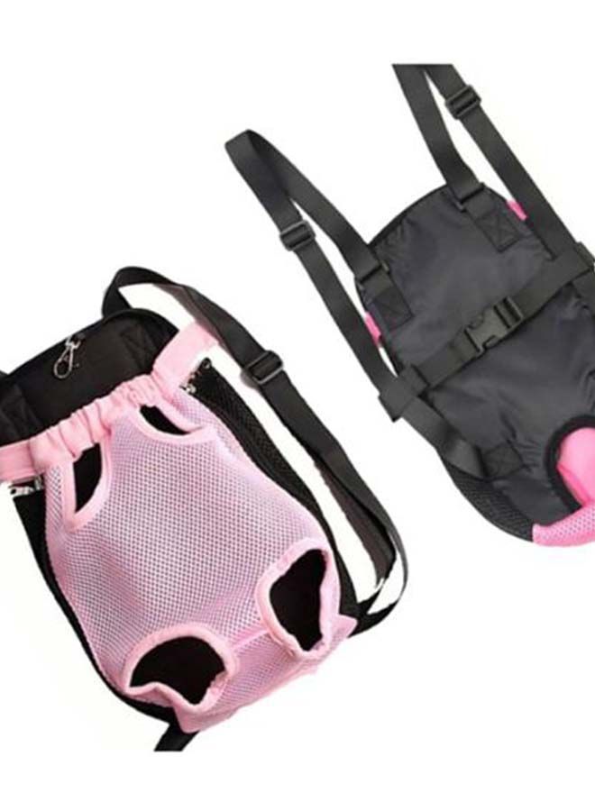 NIBEMINENT Pet Carrier Bag Pink/Black 20 x 10 10cm - Image 3