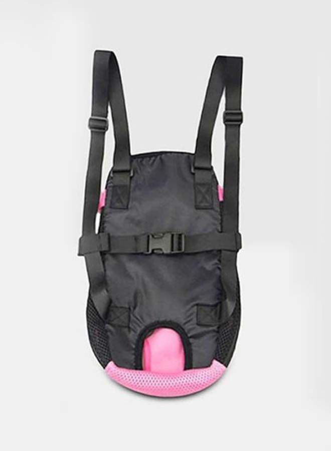 NIBEMINENT Pet Carrier Bag Pink/Black 20 x 10 10cm - Image 2