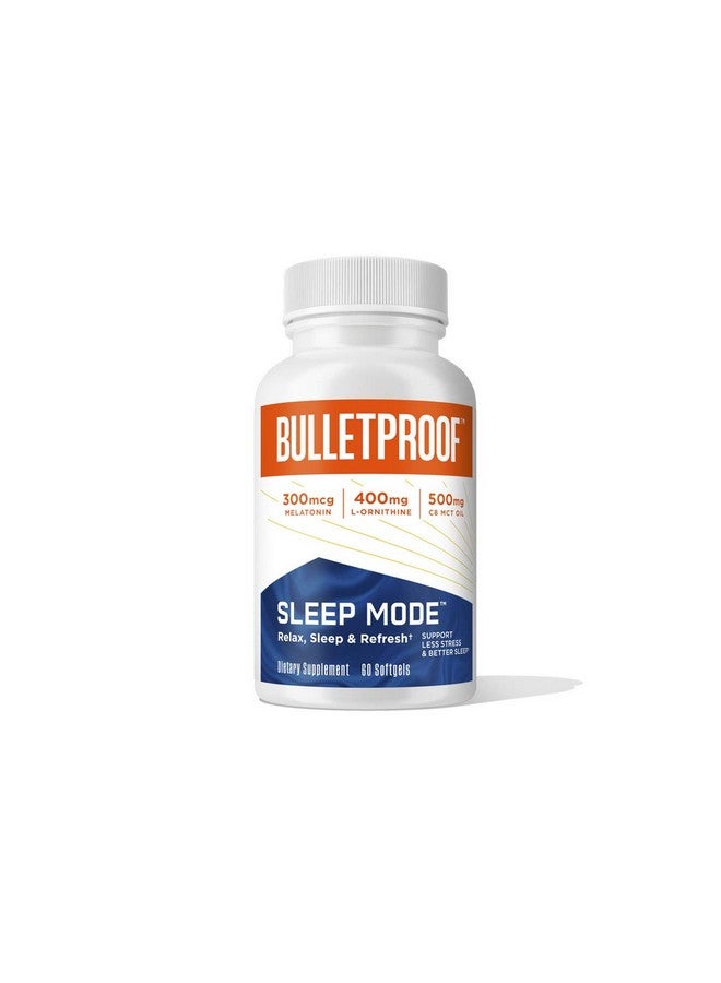 Bulletproof Sleep Mode Softgels, 60 Count, Supplement with Brain Octane C8 MCT Oil to Support Sleep - Image 1