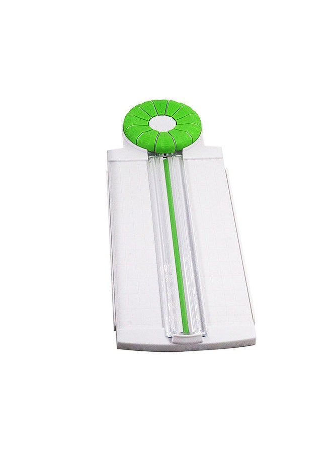 Generic 12in1 Mini Paper Trimmer Rotary Cutter A4 Cut Length 12 Different Shapes Desktop Paper Cutting Machine with Auxiliary rulers for Craft Paper Photos Cards Scrapbooking Office Home Supplies  - Image 4