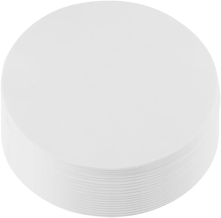 ZEONHAK 200PCS 26cm Round Baking Parchment Paper, 10 Inch Non Stick White Baking Parchment Circles, Cake Tin Liners Greaseproof Baking Sheets for Cake Tin, Tortilla Press - Image 1
