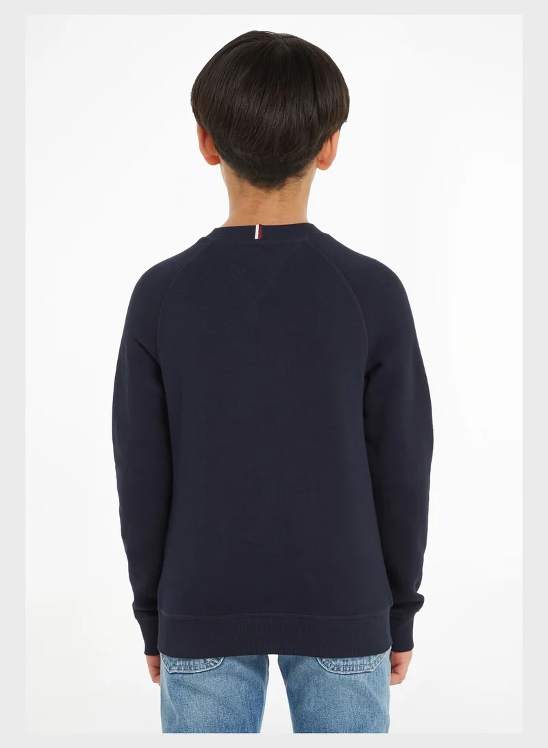 TOMMY HILFIGER Youth Logo Sweatshirt