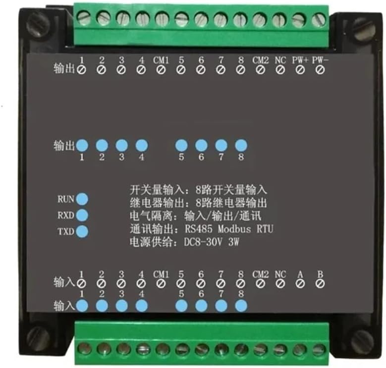 وحدة عزل إدخال مفتاح RS485 مع وظيفة العد وإخراج الاتصال - Image 1