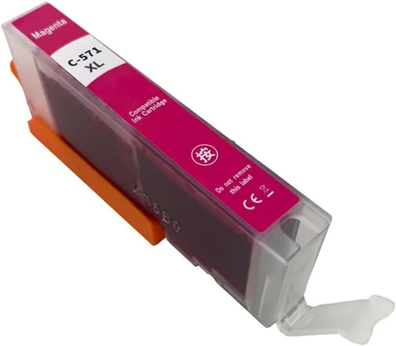 PGI 570 CLI 571 Compatible Ink Cartridge C 571XL M 1PC for MG5750 MG5751 MG5752 MG5753 MG6850 TS5050 TS5051 TS5052 Printers - Image 1
