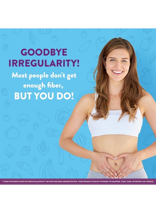 Digestive Advantage Prebiotic Fiber Gummies + Probiotics for Digestive Health, Daily Gummies for Women & Men, Digestive Supplement for Regularity & Gut Health, 60ct Strawberry Flavor - Image 4